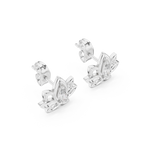 Padma Lotus Marquise Stud Earring