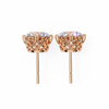 Round Cut Natural Diamond Stud Earrings