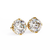 Round Cut Natural Diamond Stud Earrings