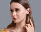 Classic 6-Prong Natural Diamond Round Stud Earrings
