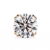 Classic 6-Prong Natural Diamond Round Stud Earrings