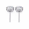 Classic 6-Prong Natural Diamond Round Stud Earrings