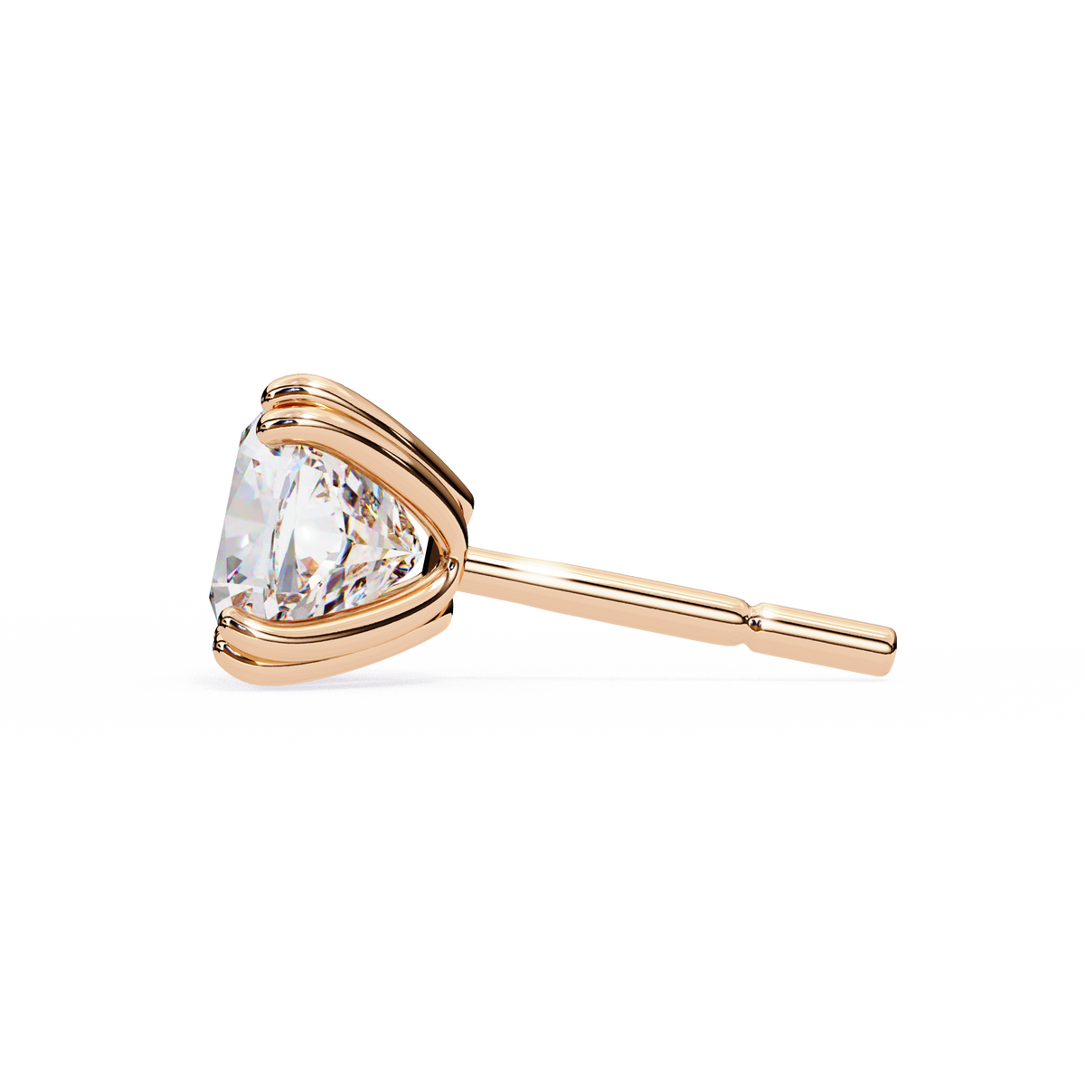 Regal Cushion Diamond Earrings