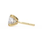 Regal Cushion Diamond Earrings