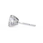 Regal Cushion Diamond Earrings