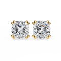 Regal Cushion Diamond Earrings