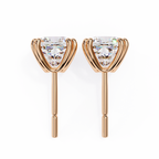 Regal Cushion Diamond Earrings