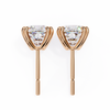 Regal Cushion Diamond Earrings