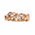 Rose Gold Round Diamond Leaf and Vine Eternity Band