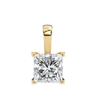 Natural Diamond Solitaire Pendant