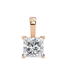 Natural Diamond Solitaire Pendant