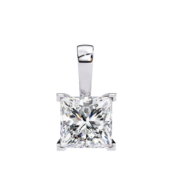 Natural Diamond Solitaire Pendant