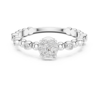 Bubble Bloom Silver Ring