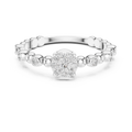 Bubble Bloom Silver Ring