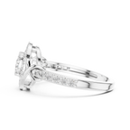 Victoria Medallion Silver Ring