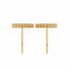 Flora Round Diamond Earrings