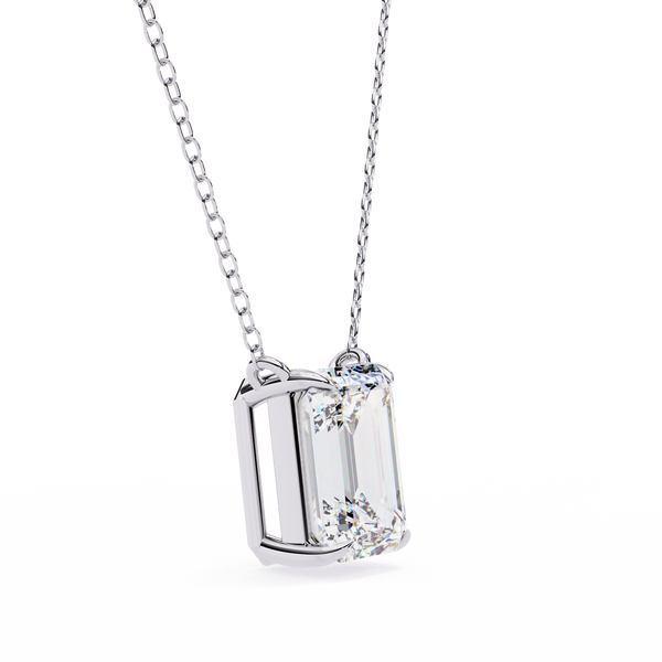 Ivy Grace Emerald Diamond Pendant