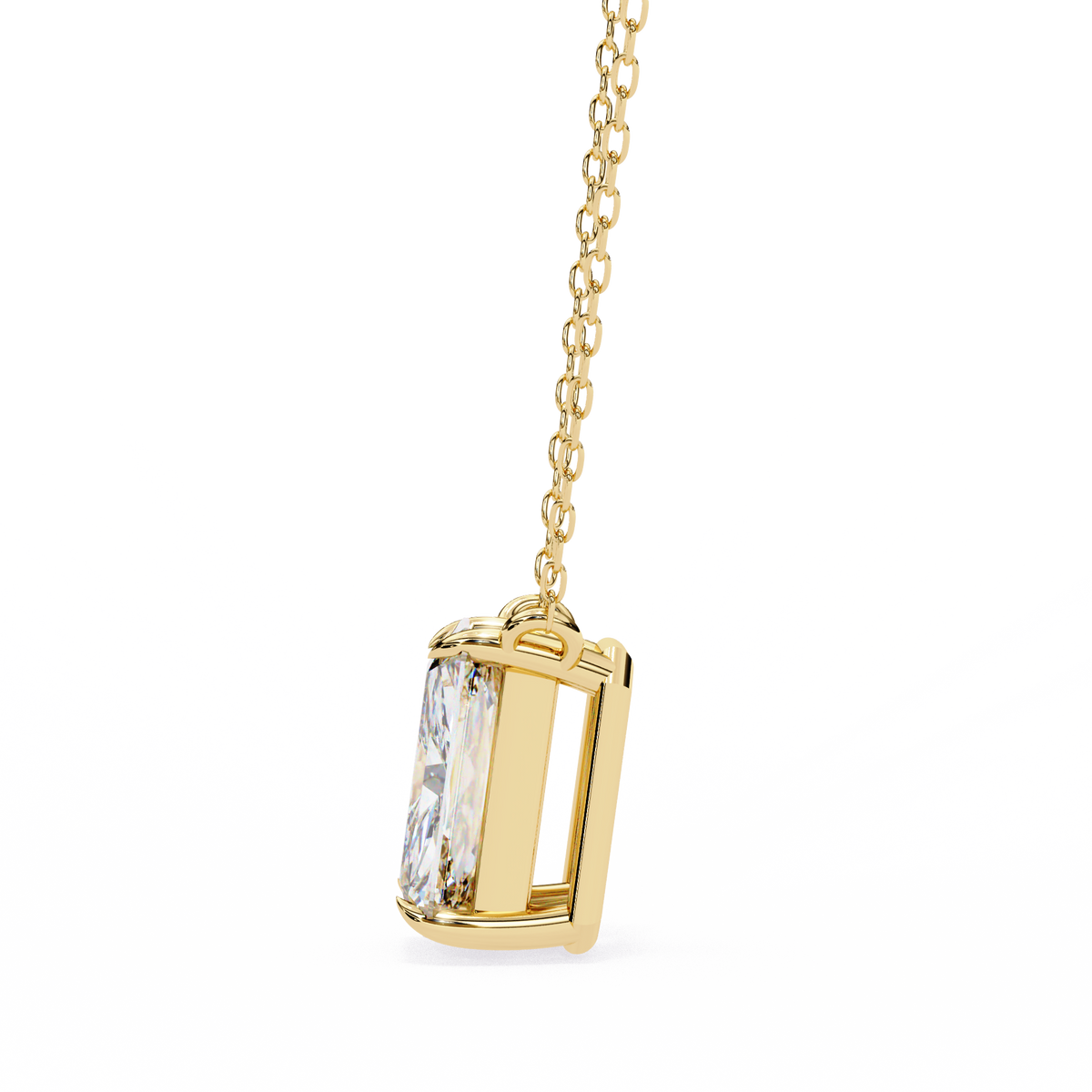 Ivy Grace Emerald Diamond Pendant