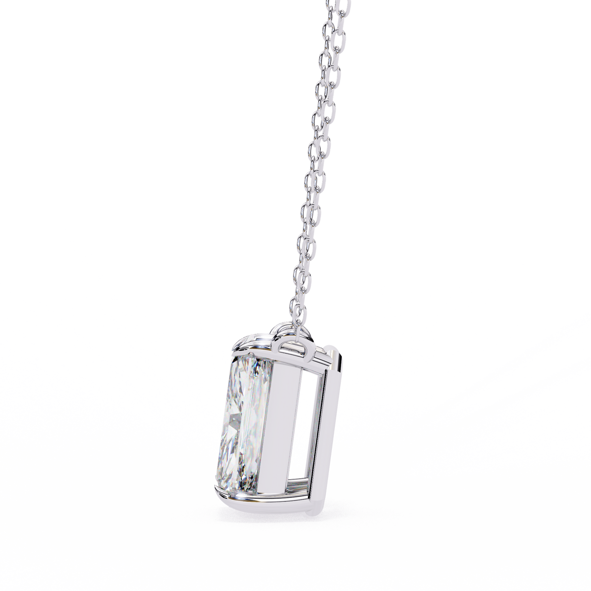 Ivy Grace Emerald Diamond Pendant