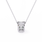 Ivy Grace Emerald Diamond Pendant