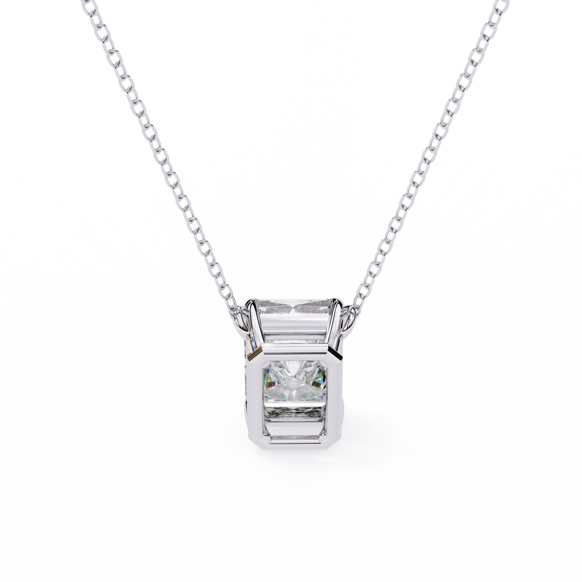 Ivy Grace Emerald Diamond Pendant