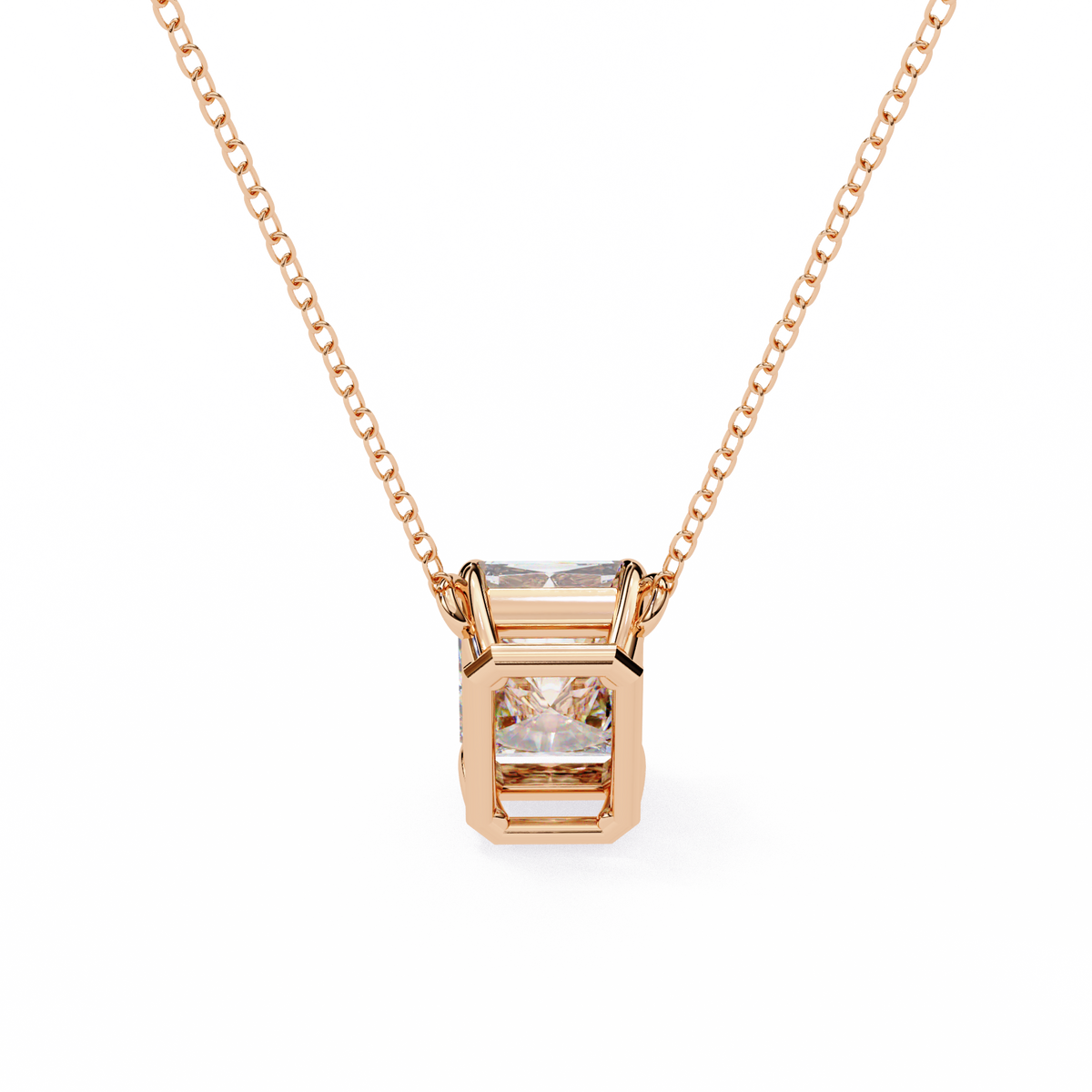 Ivy Grace Emerald Diamond Pendant