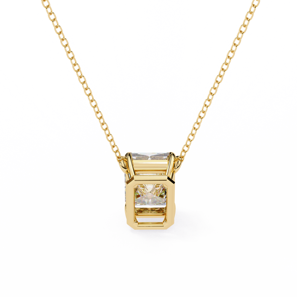 Ivy Grace Emerald Diamond Pendant