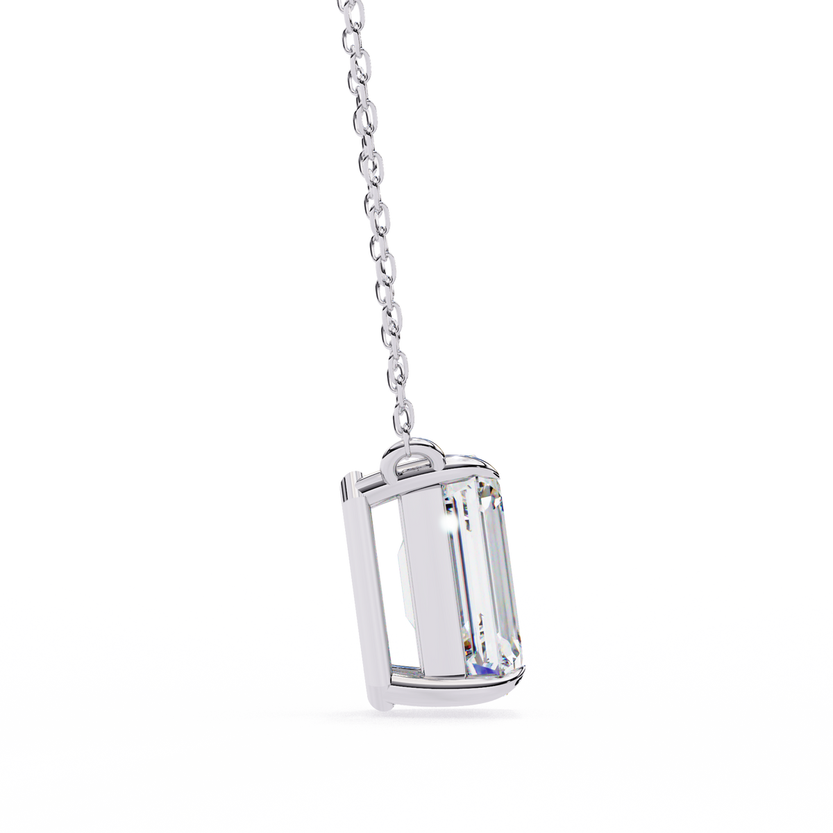 Ivy Grace Emerald Diamond Pendant