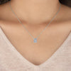 Ivy Grace Emerald Diamond Pendant