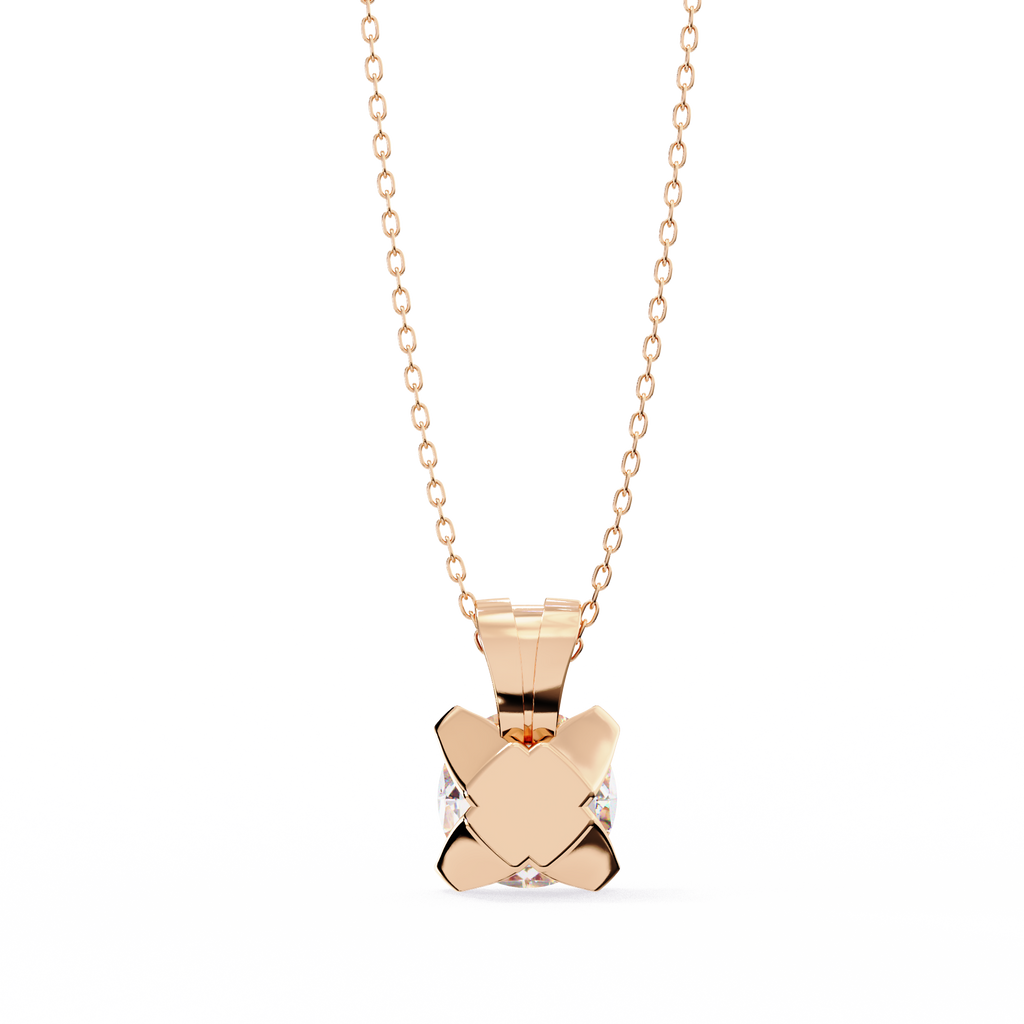 Twinkle Round Diamond Pendant