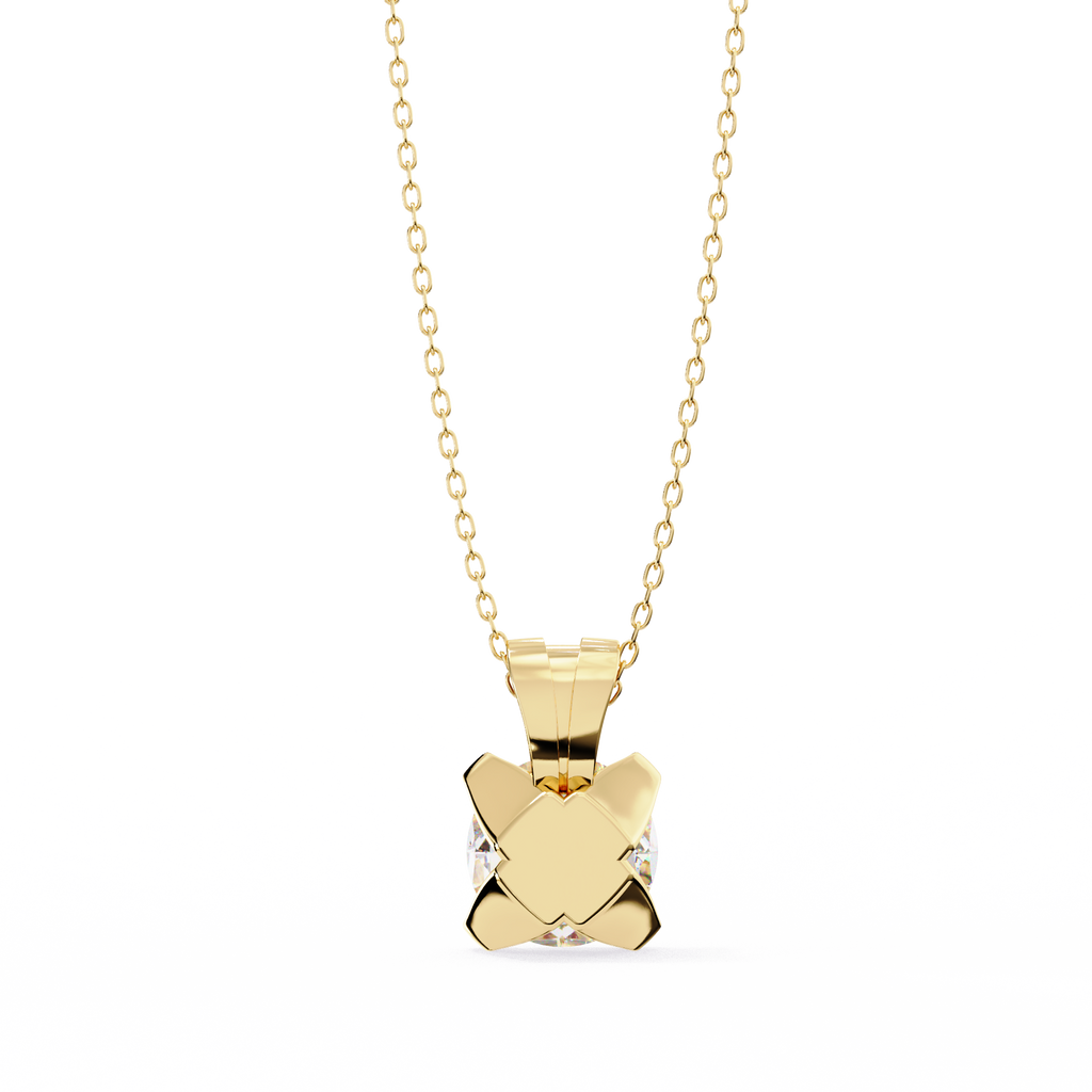 Twinkle Round Diamond Pendant