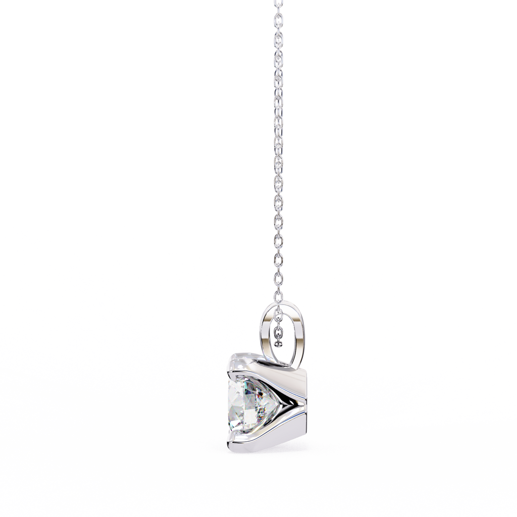 Twinkle Round Diamond Pendant