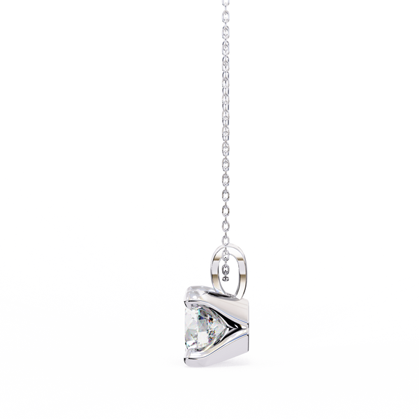 Twinkle Round Diamond Pendant