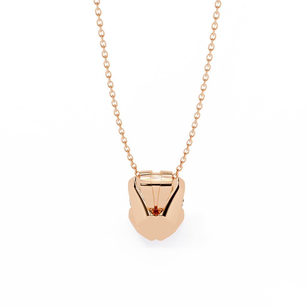 Twinkle Round Diamond Pendant