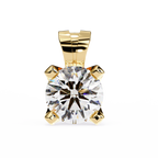 Twinkle Round Diamond Pendant