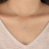 Twinkle Round Diamond Pendant
