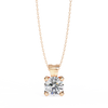 Twinkle Round Diamond Pendant