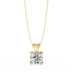 Twinkle Round Diamond Pendant