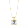 Twinkle Round Diamond Pendant