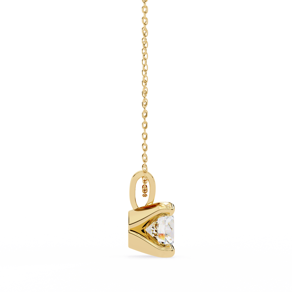 Twinkle Round Diamond Pendant