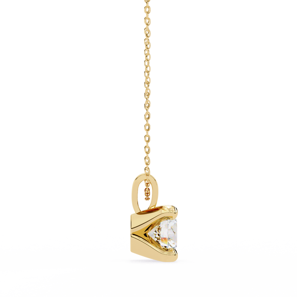 Twinkle Round Diamond Pendant