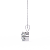 White Gold Round Brilliant Solitaire Diamond Pendant