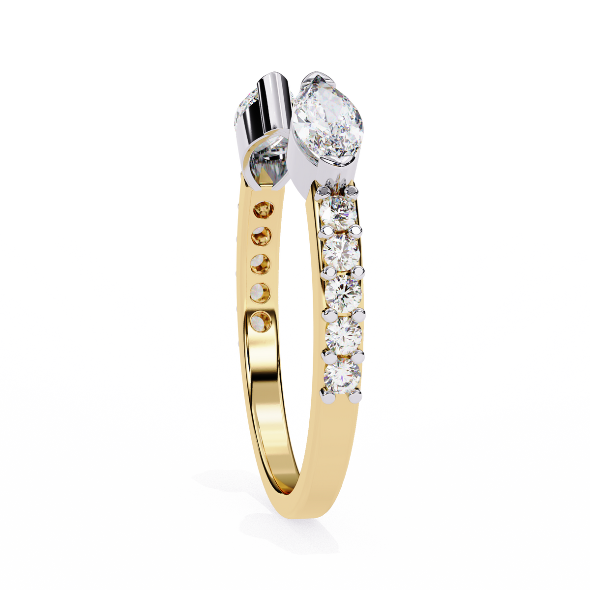 Natural Diamond Marquise Ring