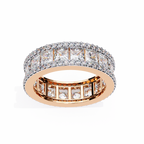 Mixed Cut Diamond Eternity Ring