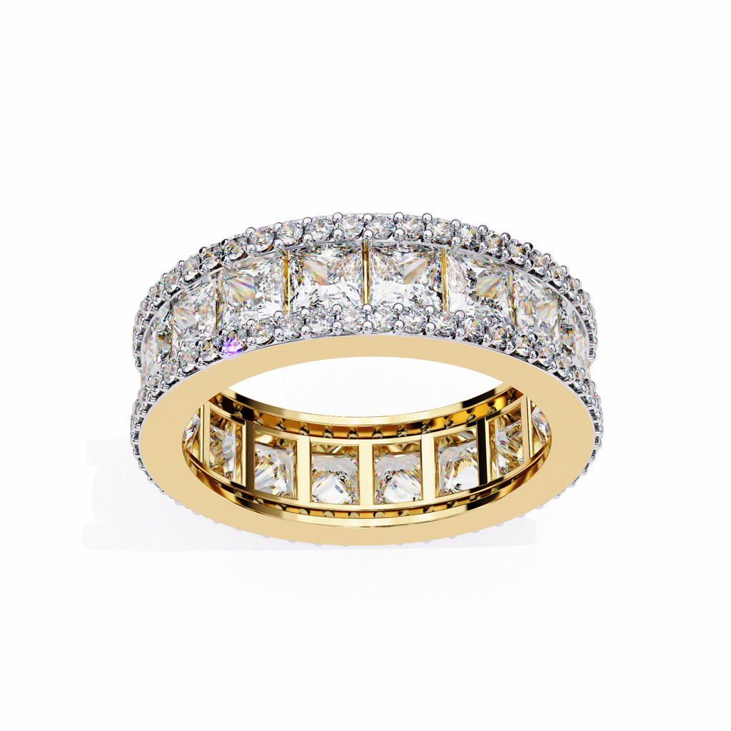 Mixed Cut Diamond Eternity Ring