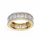Mixed Cut Diamond Eternity Ring