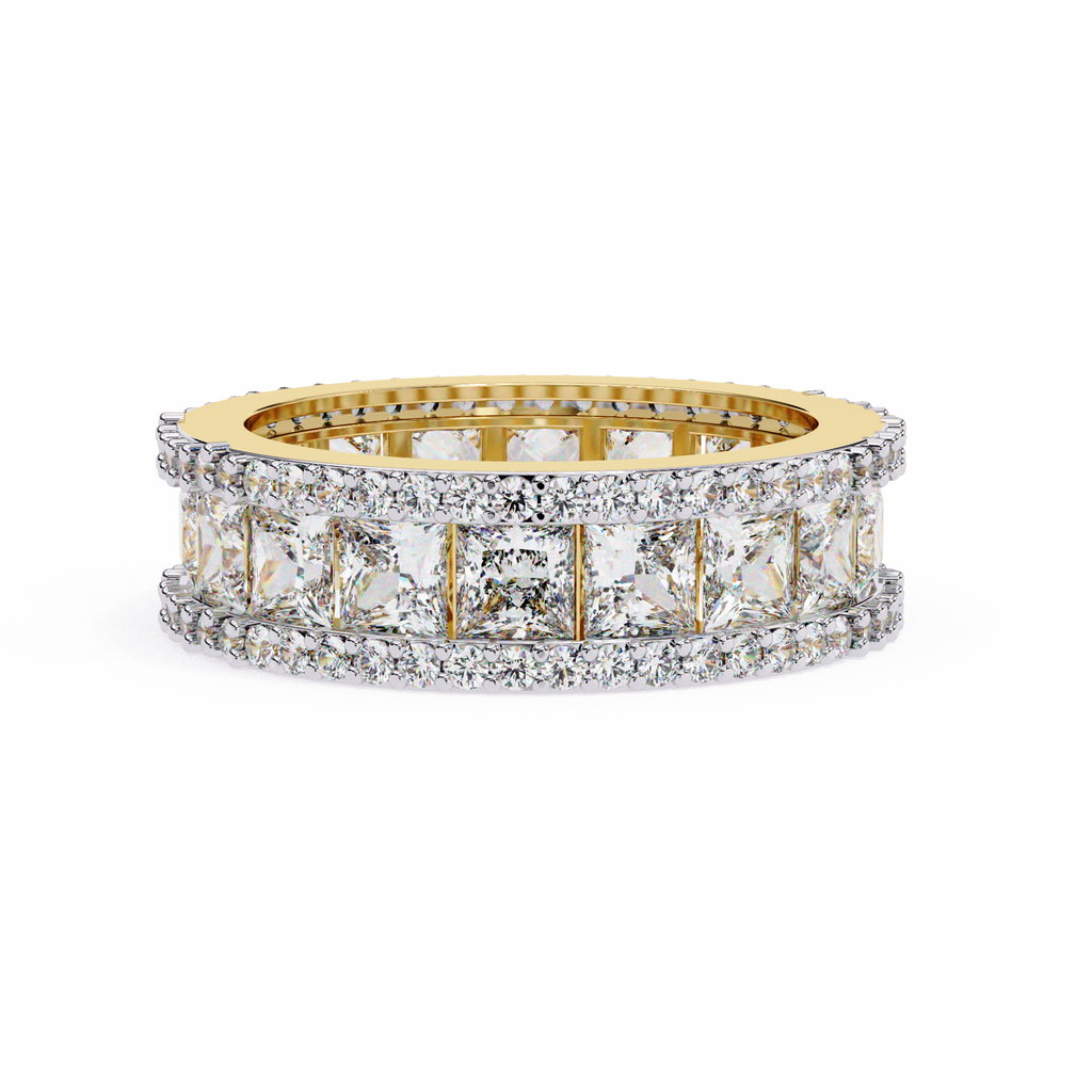 Mixed Cut Diamond Eternity Ring