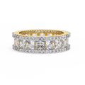 Mixed Cut Diamond Eternity Ring
