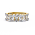 Mixed Cut Diamond Eternity Ring