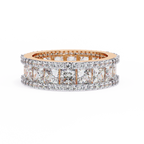 Mixed Cut Diamond Eternity Ring